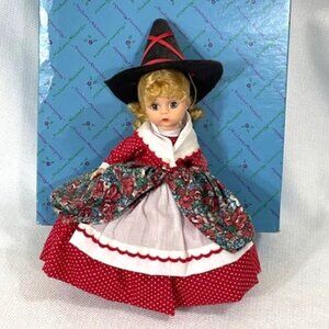 Madame Alexander restrung 8" Mother Goose doll.